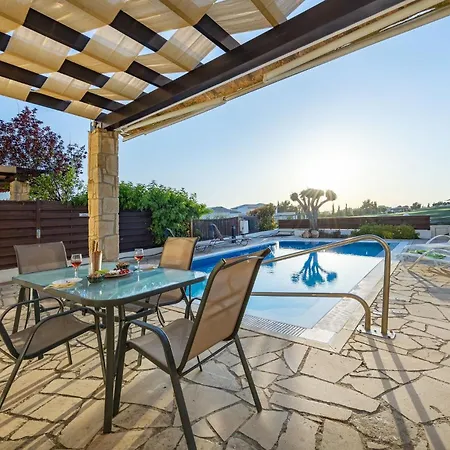 Villa Aphrodite Hills- Private Pool Villa, Large Terrace Hg07
